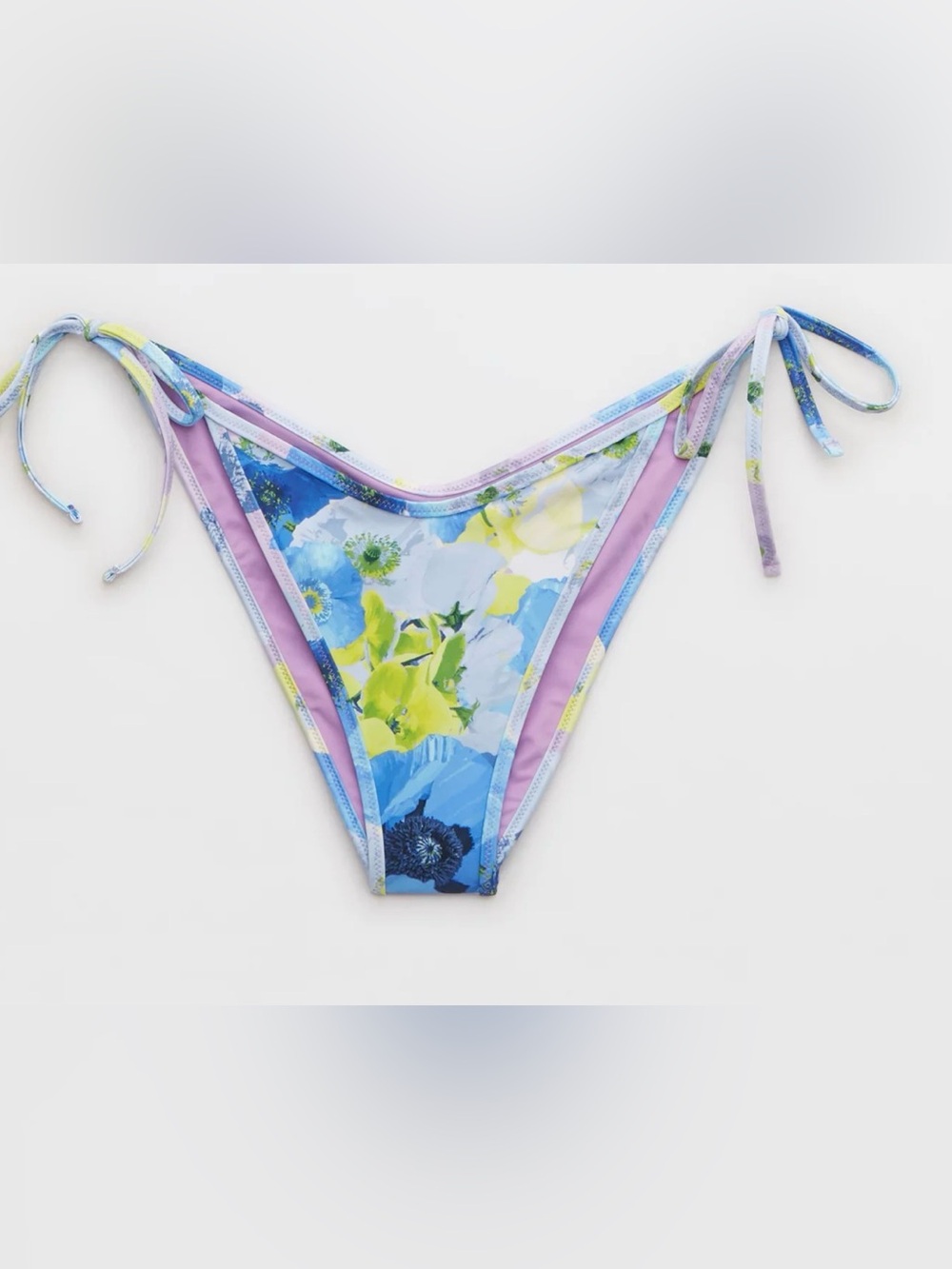 NWT Aerie Low Rise Tie Cheekiest Bikini Bottom Size XL